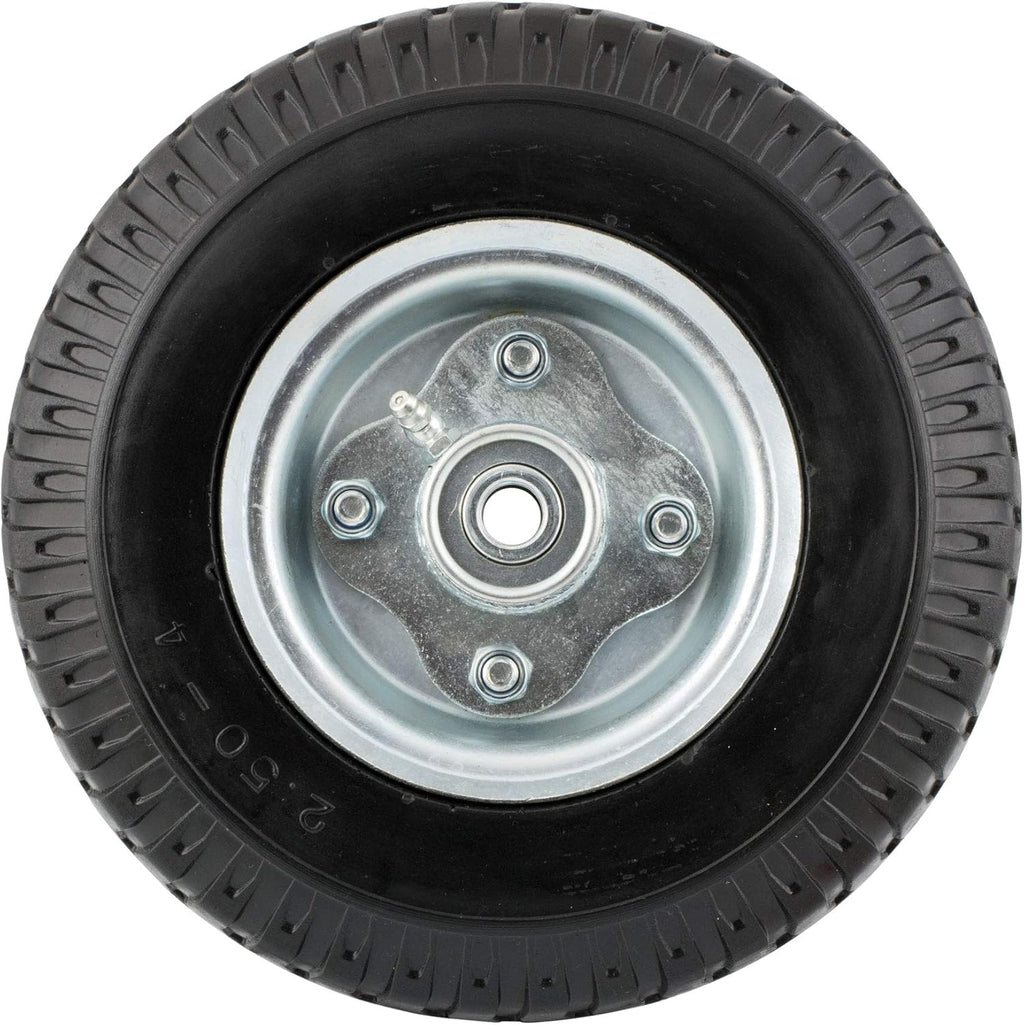 2.80/2.50-4 Flat Free Hand Truck Tire on Wheel A9237