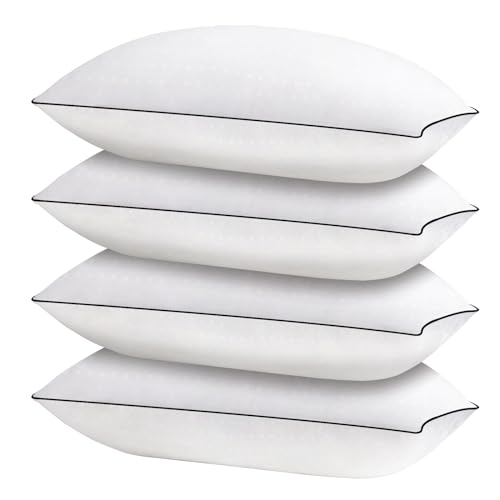 King Size Cooling Microfiber Pillows Set of 4 F670359