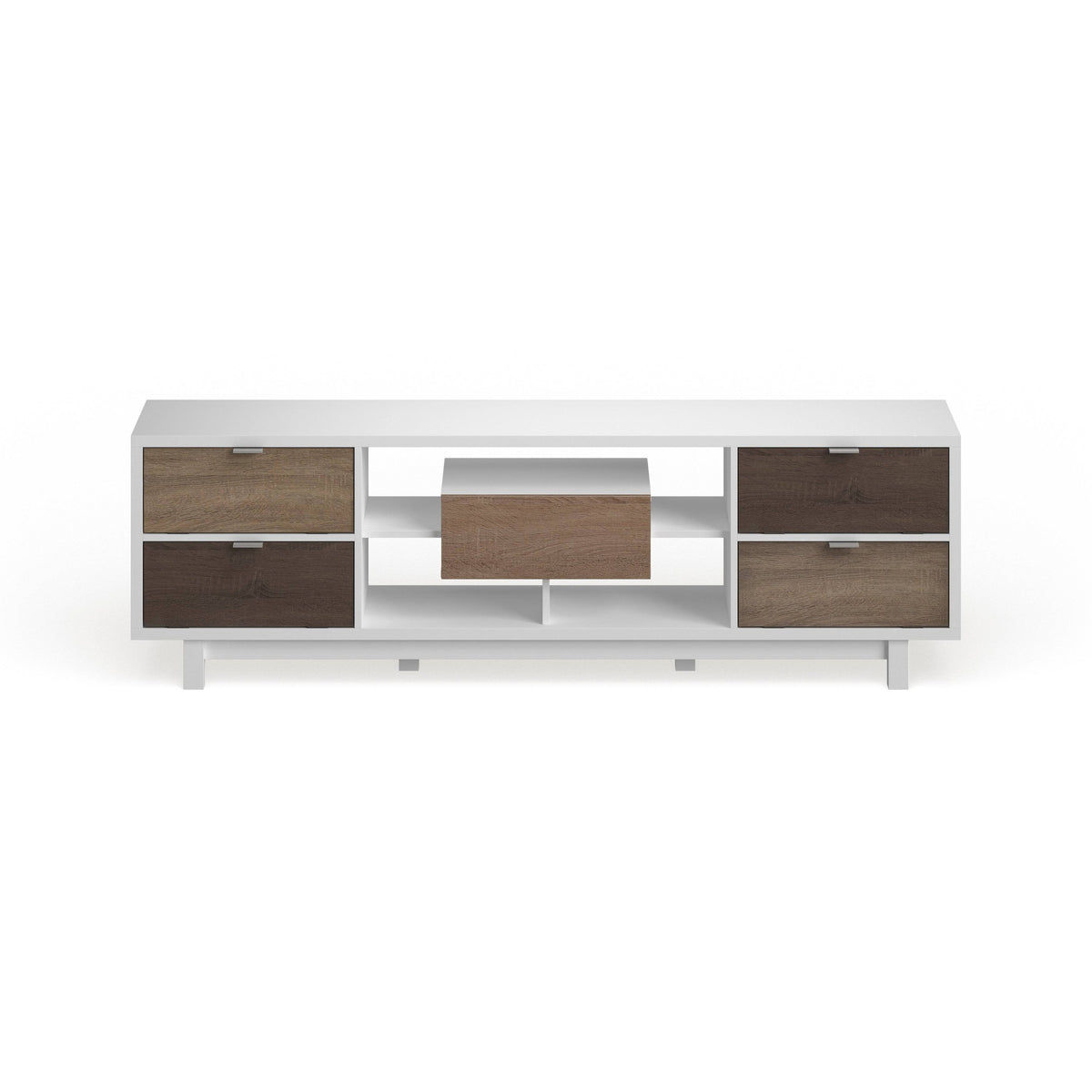 White Wood TV Stand C3646
