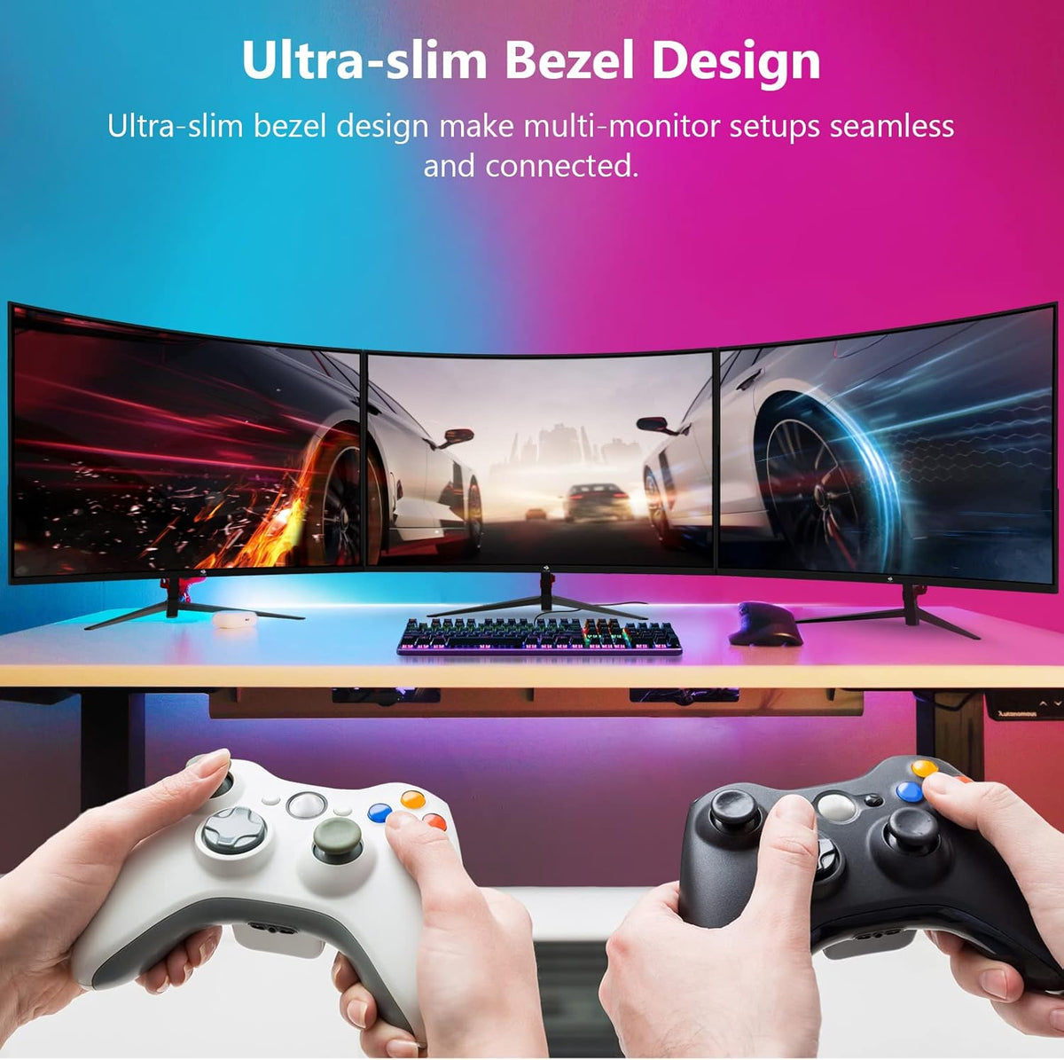 27-inch Curved Gaming Monitor 16:9 1920x1080 200/144Hz 1ms Frameless LED Monitor M333