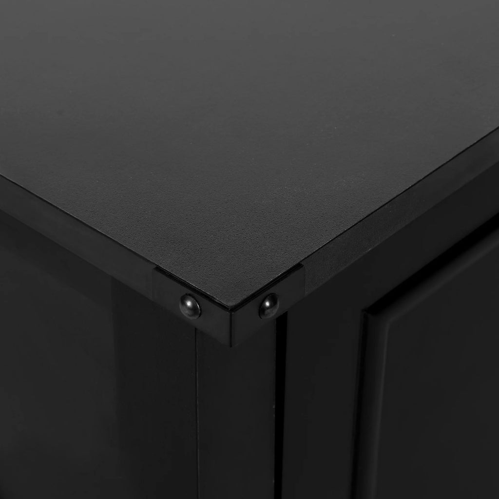 Black 2-Drawer Lateral File Cabinet I368