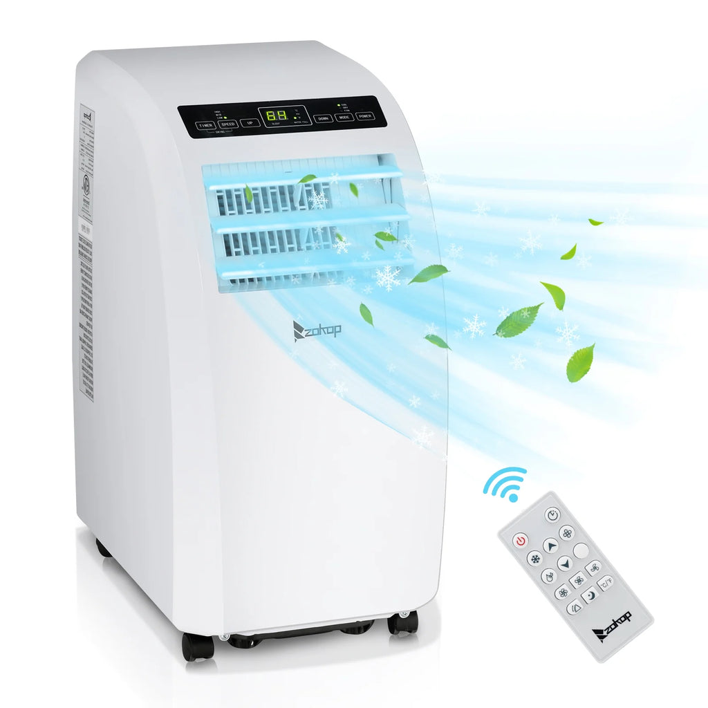 White Portable Air Conditioner X658438