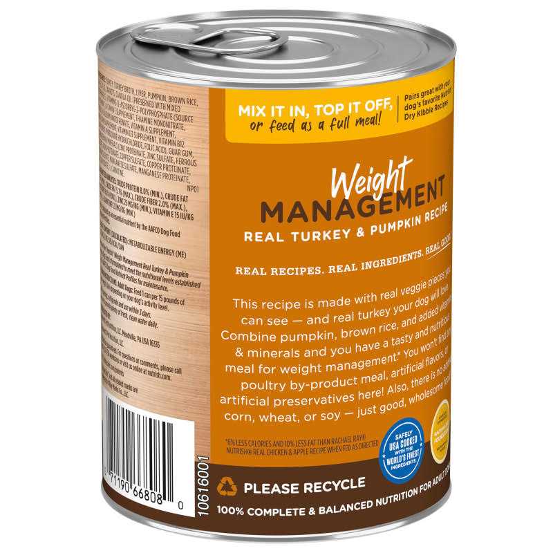 Weight Management Wet Dog Food H1578