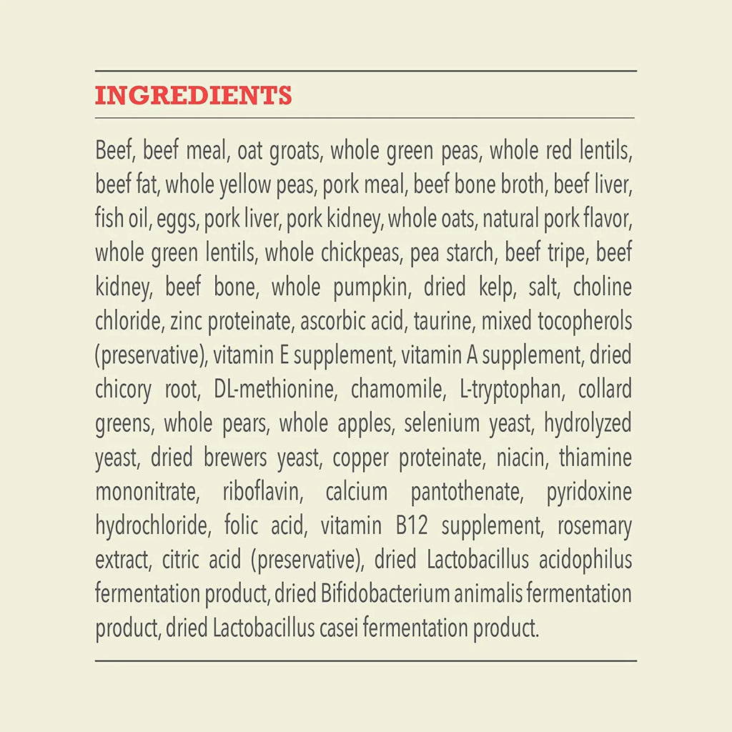 Red Meat Liver Whole Oats Recipe S4608