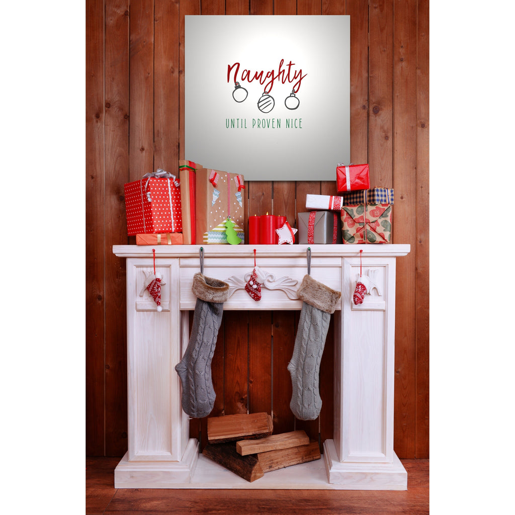 Naughty Gallery Wrapped Canvas 10x10 A84685