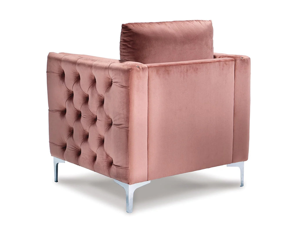 Blush Pink Accent Chair S21297