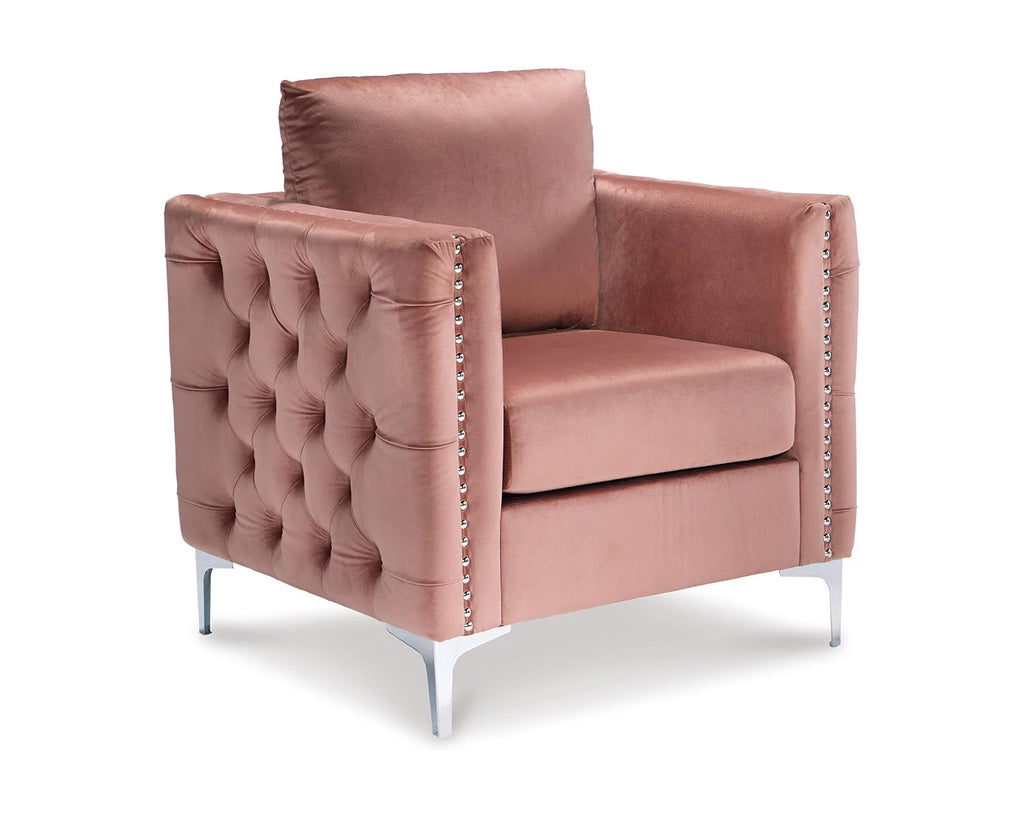 Blush Pink Accent Chair S21297