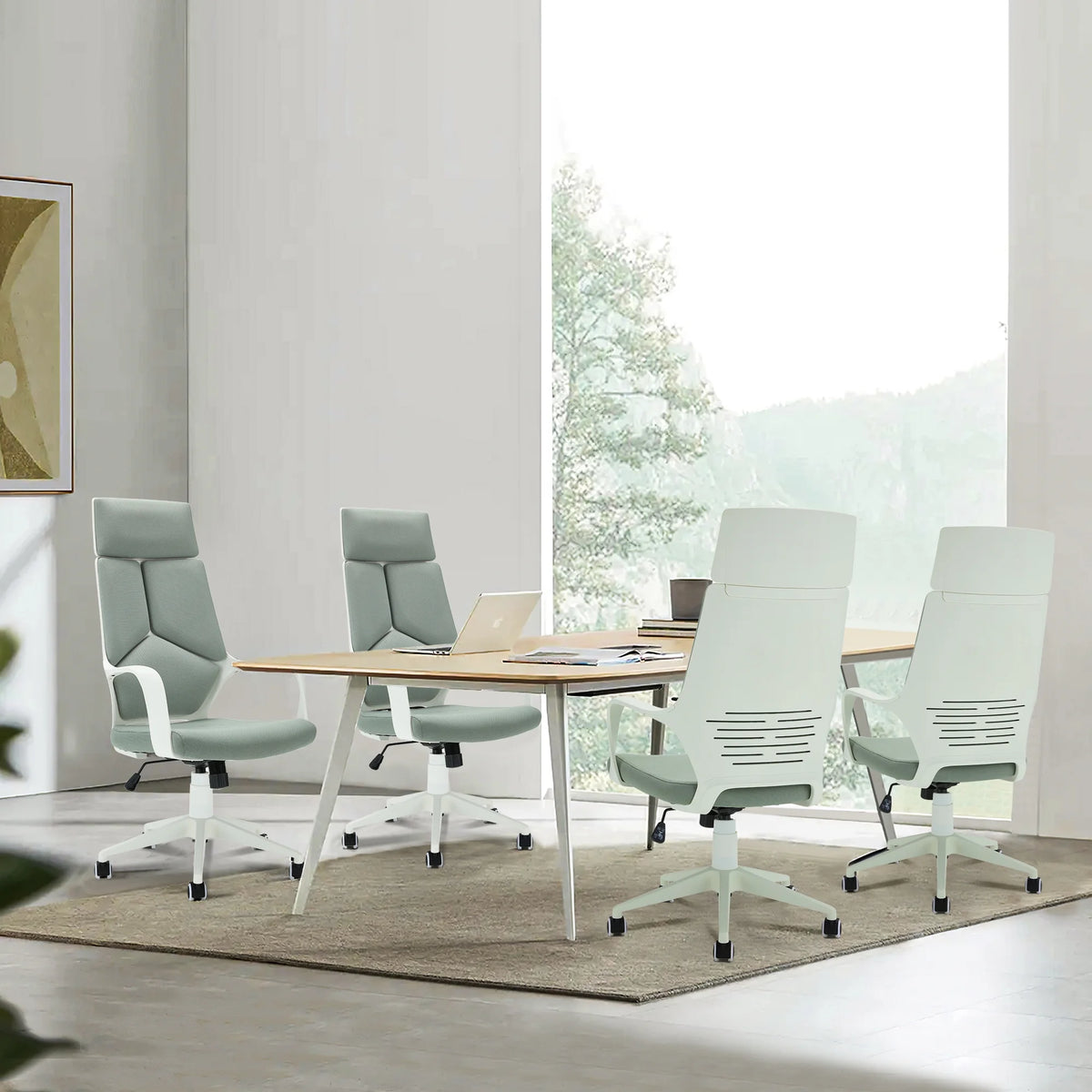 Green Ergonomic Office Chair W473