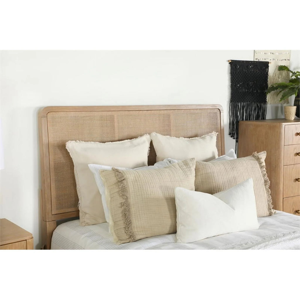 Upholstered Eastern King Panel Bed W66445