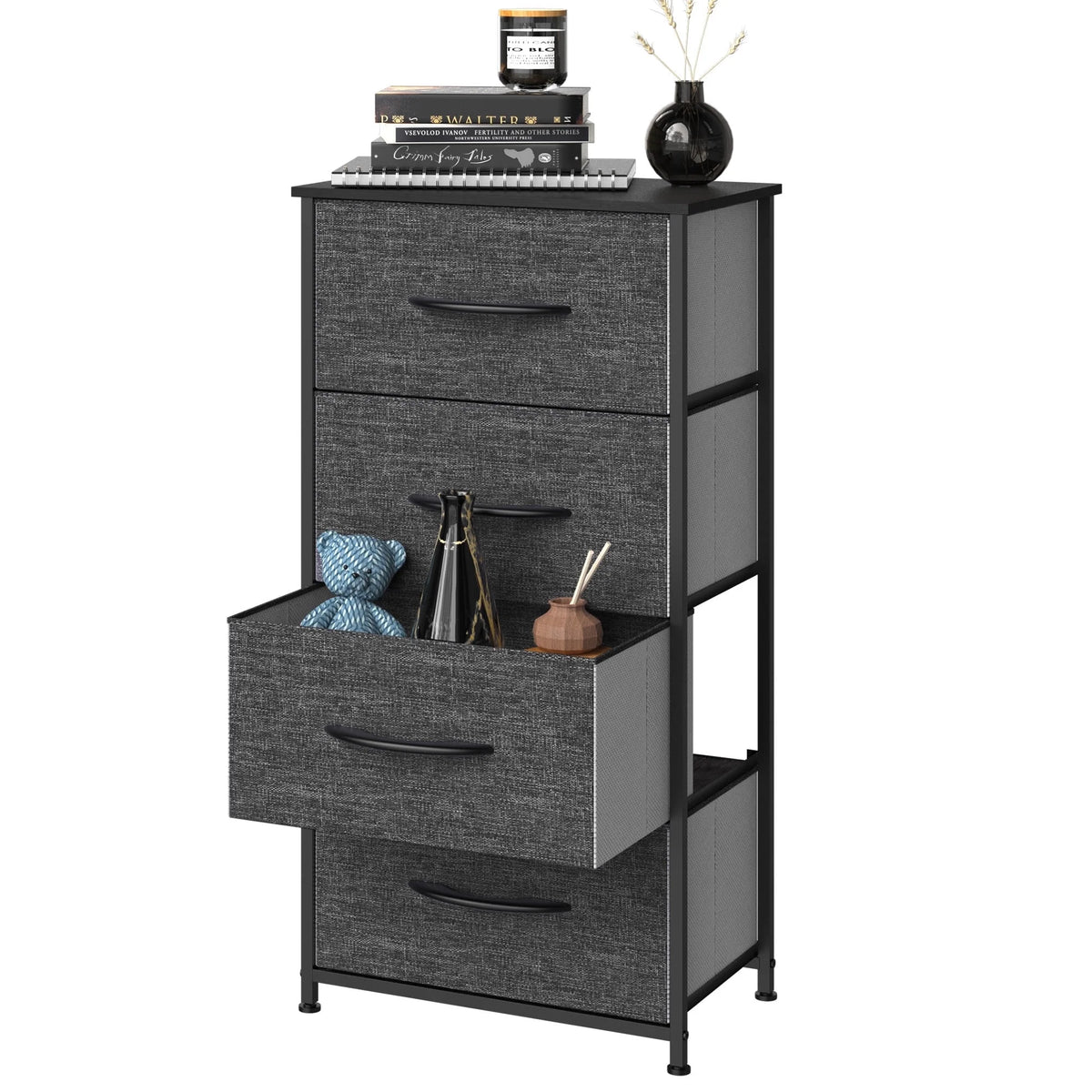 5 Drawer Fabric Storage Tower J696140