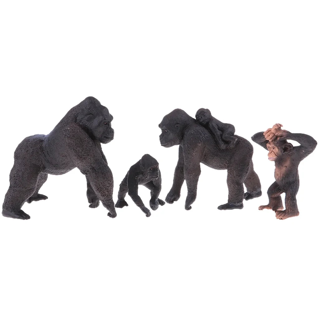 Realistic Gorilla Model Animal Figures Toy I28623