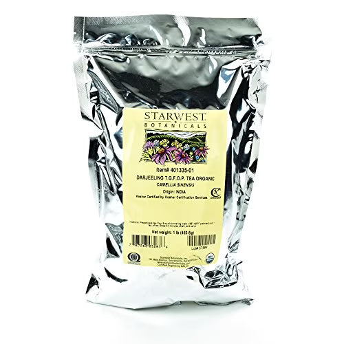Organic Darjeeling Tea TGFOP, 1 Pound R1328