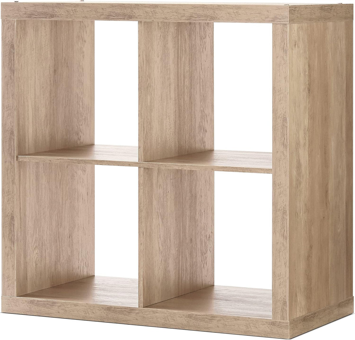 White 4-Cube Storage Cabinet Bookshelf P14985