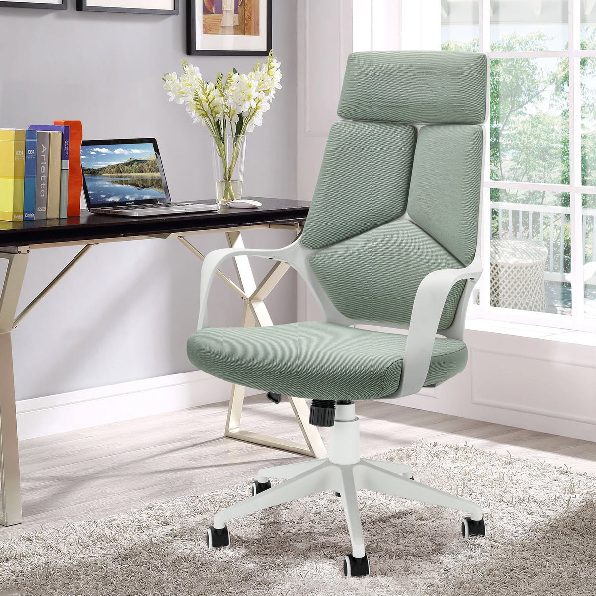 Green Ergonomic Office Chair W473