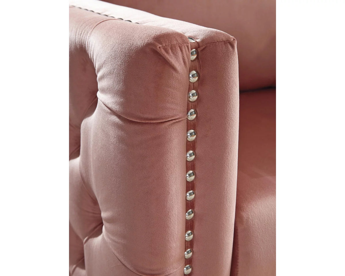 Blush Pink Accent Chair S21297