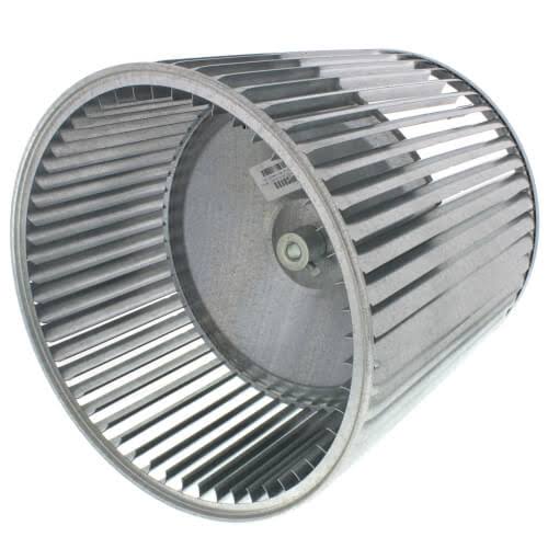 Blower Wheel, Width 11.93, Diameter 11.93, Bore 1/2 H7140