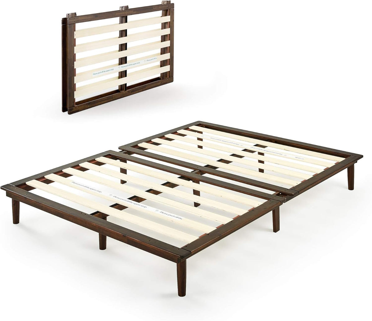 Full Size Solid Acacia Wood Platform Bed Frame U14833
