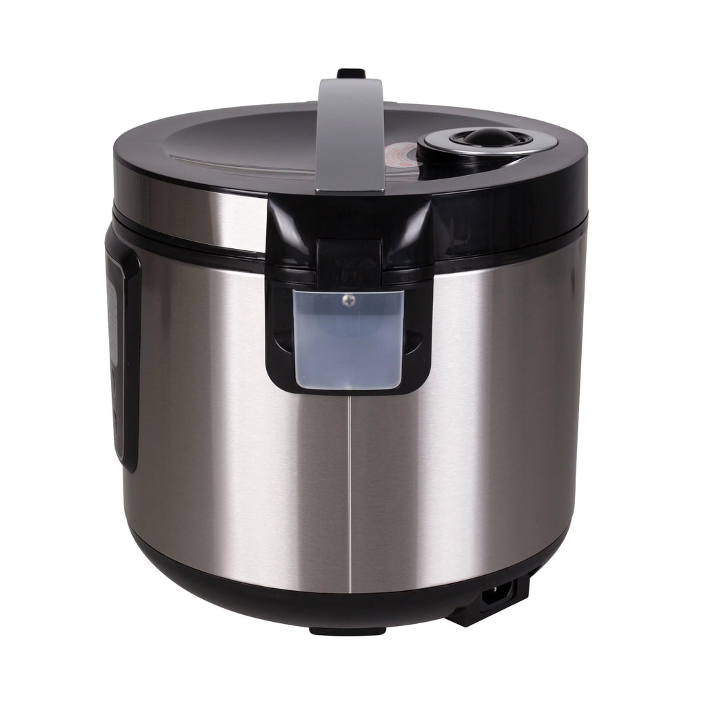 20-Cup Stainless Steel Digital Rice Cooker & Food Steamer Q319004