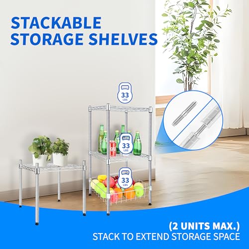 5-Tier Heavy Duty Storage Shelving Unit D55227