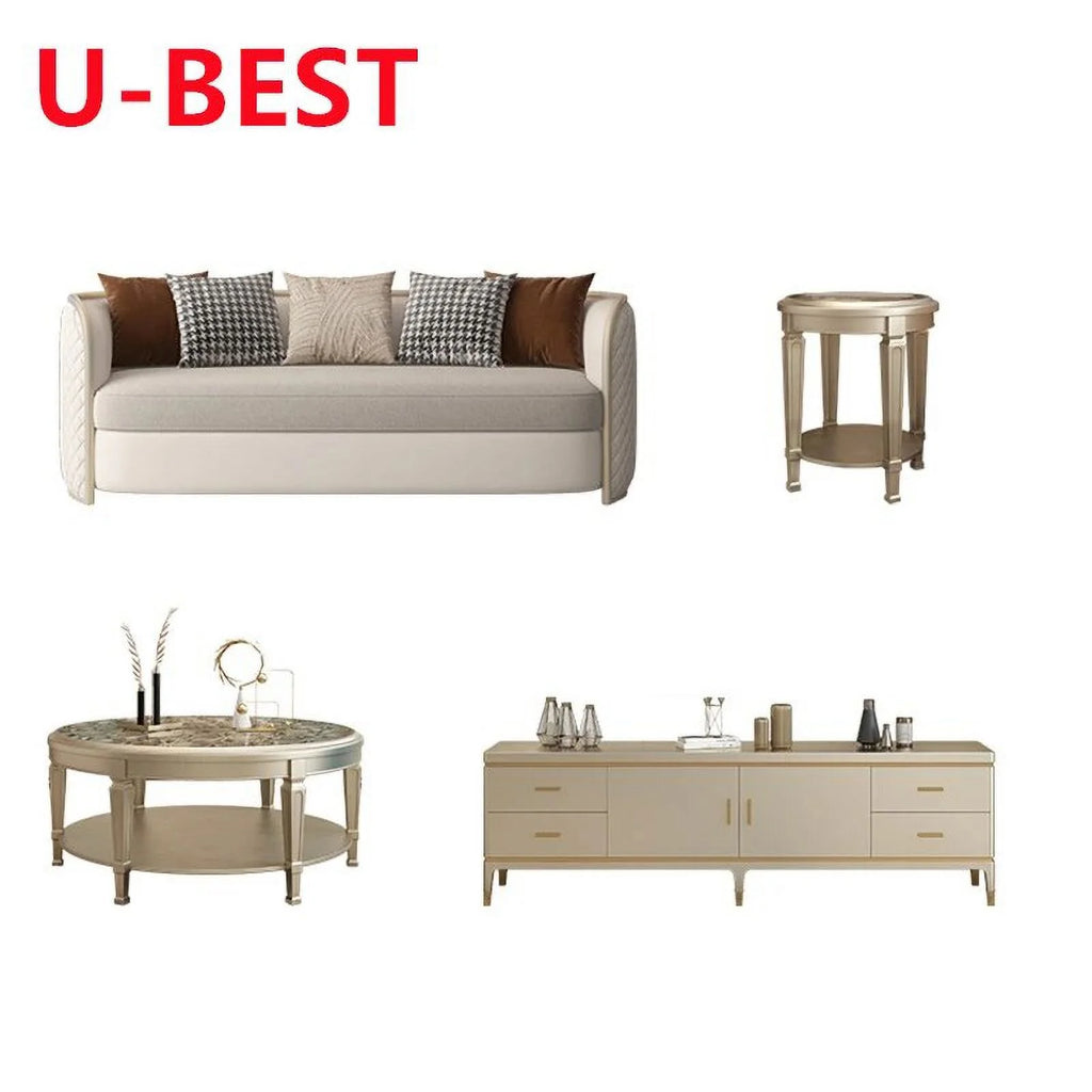 3 Seat Sofa Cum Bed Wooden Curved Couch K929