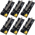 6PCS PCI-E Riser Card X16 Extender Cable R291290