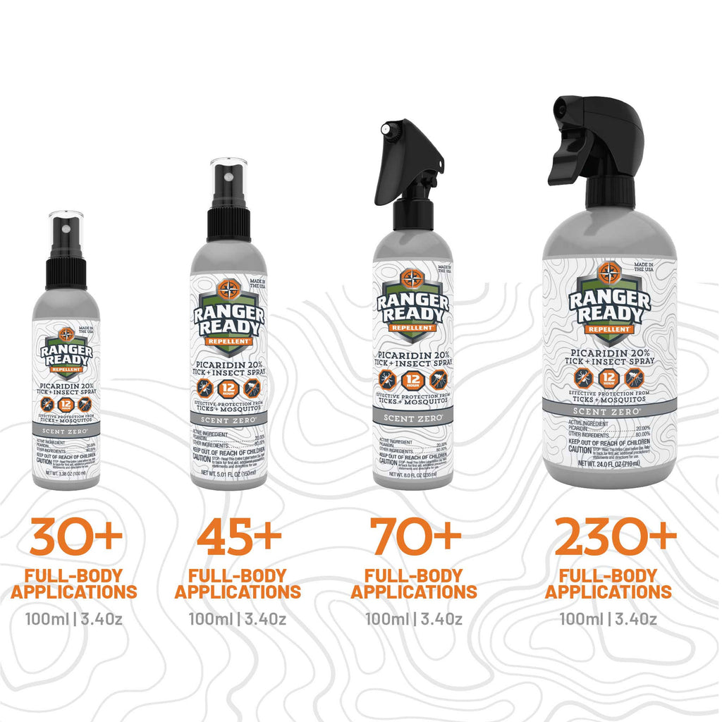 Unscented Picaridin 20% Insect Repellent J3152