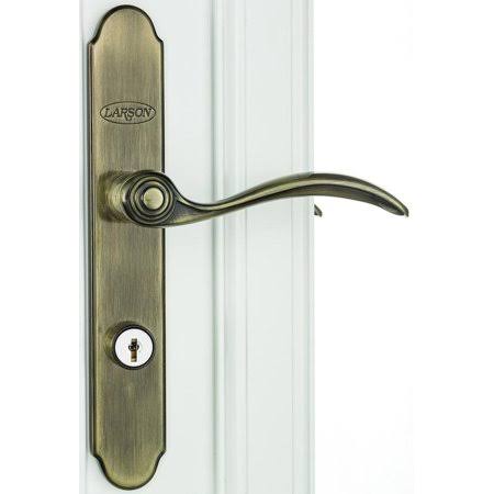 Antique Brass Door Handle Set Q177149