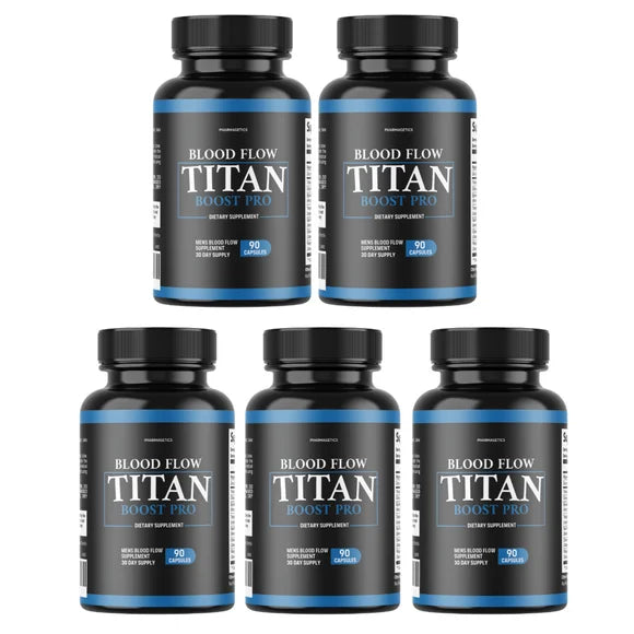 Blood Flow Supplement - 5 Bottles G75767