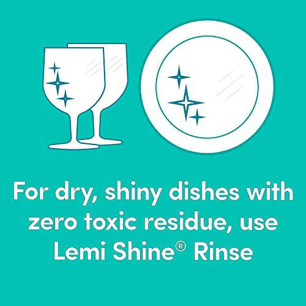 Natural Dishwasher Liquid Rinse Agent, 8.45 Ounce, 3 Count O7708