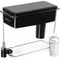 Black BPA Free 27-Cup Water Filter Dispenser X29568