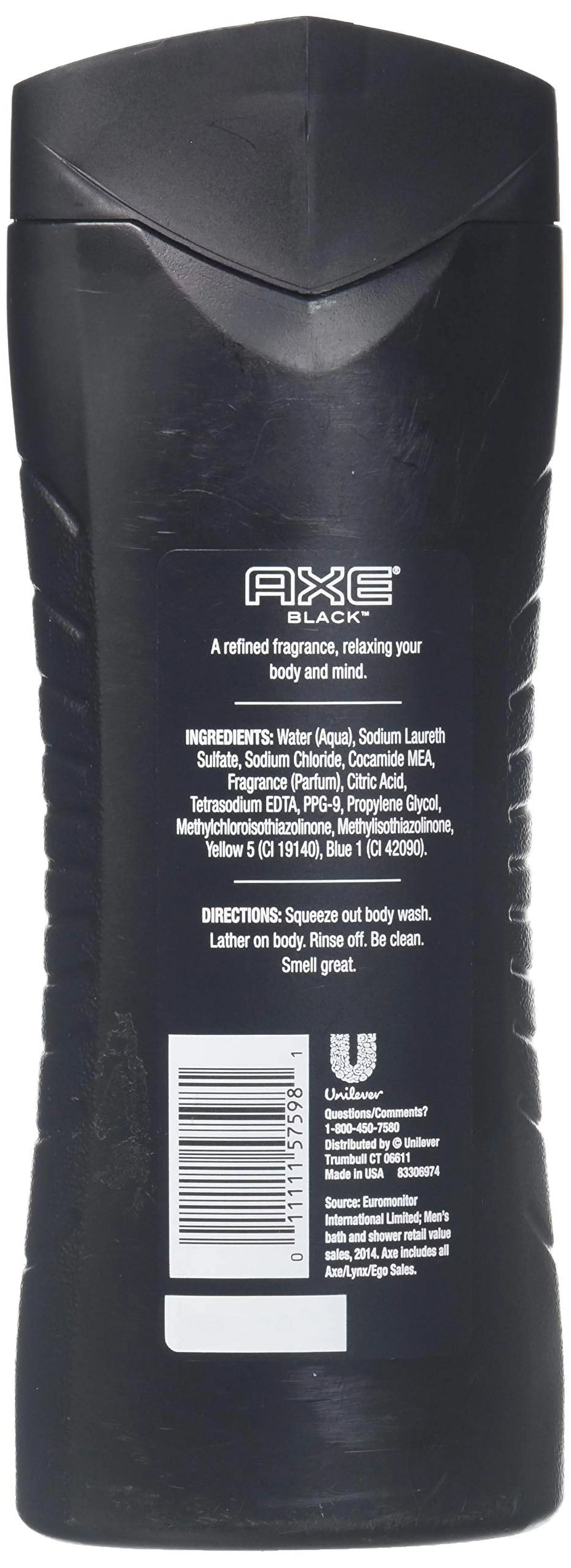 Black Body Wash, 16 Ounce (Pack Of 2) X1670