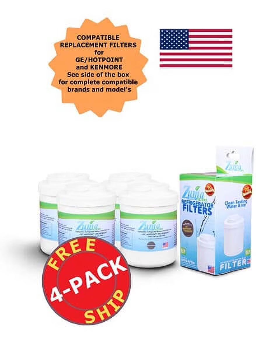 Water and Ice Filter 4 Pack V270726