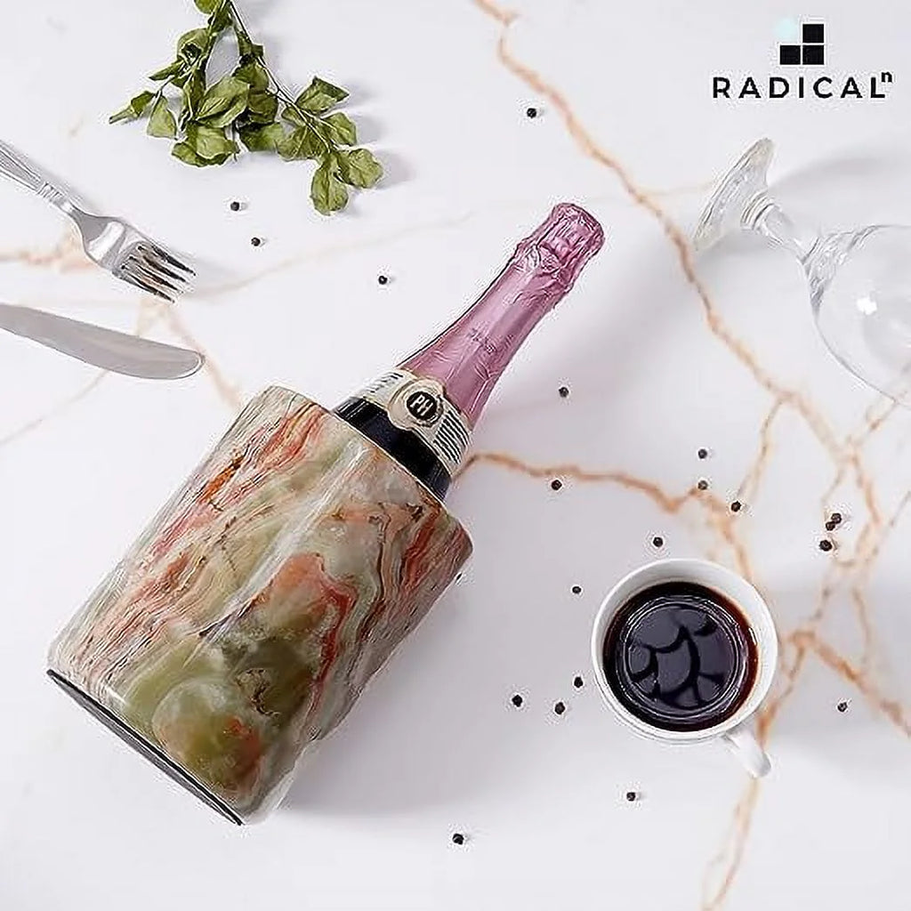 Handmade Marble Wine Chiller 5x5x6.5 Inch Z660