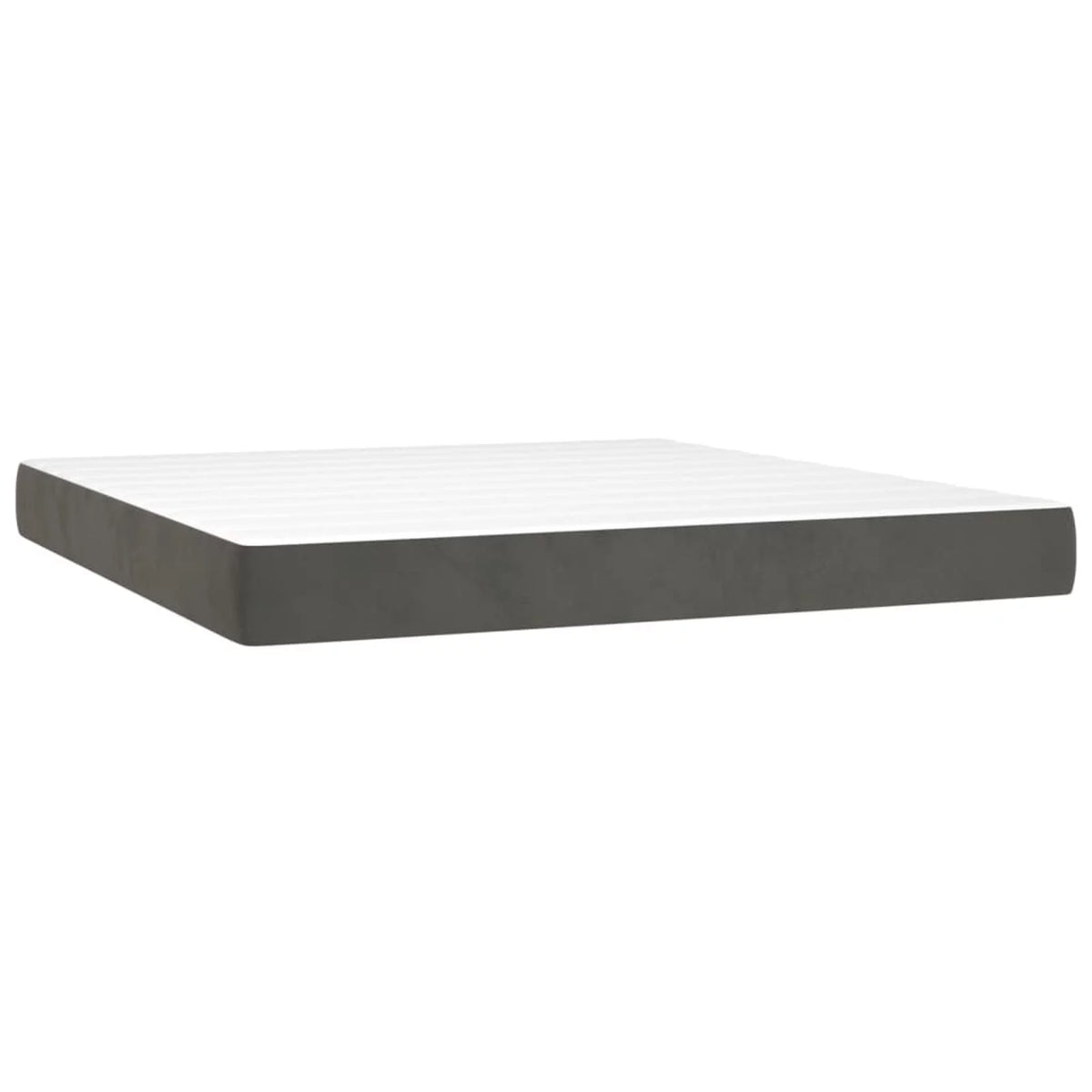 Queen Pocket Spring Bed Dark Gray H765