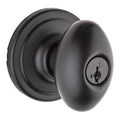 Iron Black Finish Entry Door Lock E48452