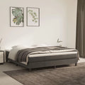 Queen Pocket Spring Bed Dark Gray H765