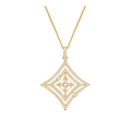Yellow Gold and Diamonds Medal S392