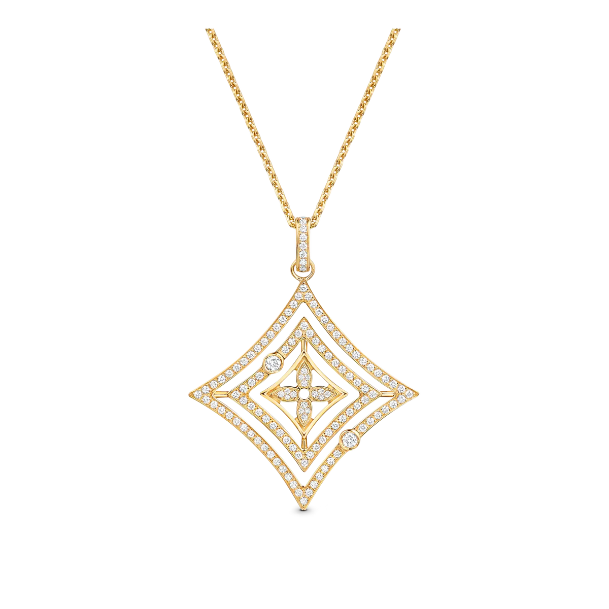 Yellow Gold and Diamonds Medal S392