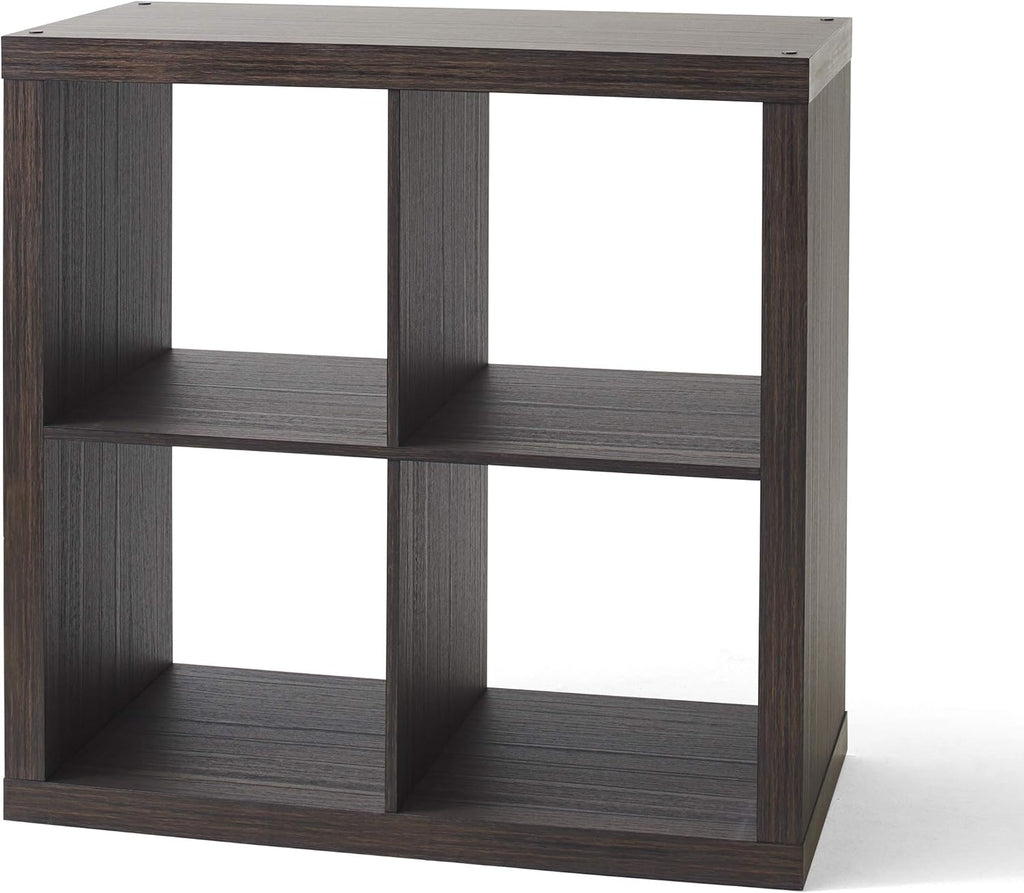 White 4-Cube Storage Cabinet Bookshelf P14985