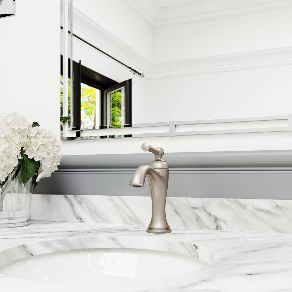 Tuscan Bronze Single Hole Bathroom Faucet F599