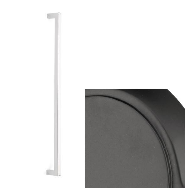 18x22 Centers Flat Black Appliance Pull Q408010