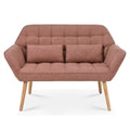 50" Loveseat Sofa with 2 Pillows Q5244