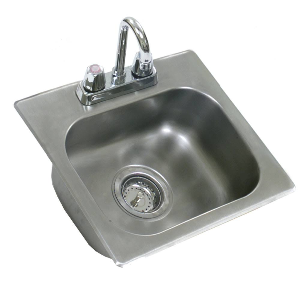 Drop-In Sink, One Compartment, Self-Rimming W183548