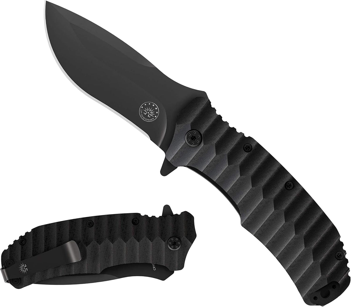 Large Folding Knife with G10 Scales T598005
