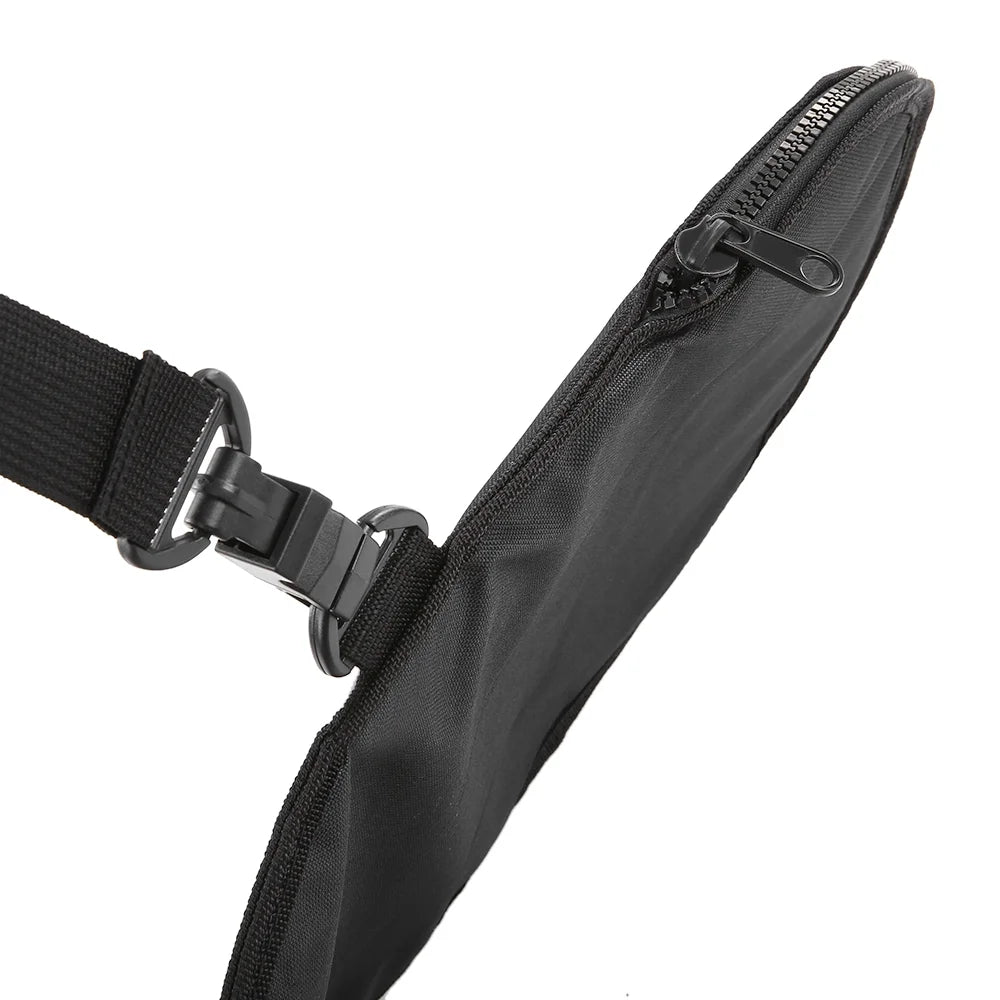Black/Blue Padded Kayak Paddle Bag with Removable Shoulder Strap X94893