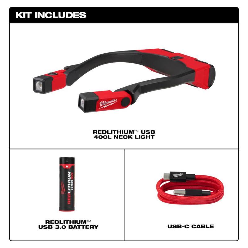 400 Lumens Rechargeable Neck Light E980