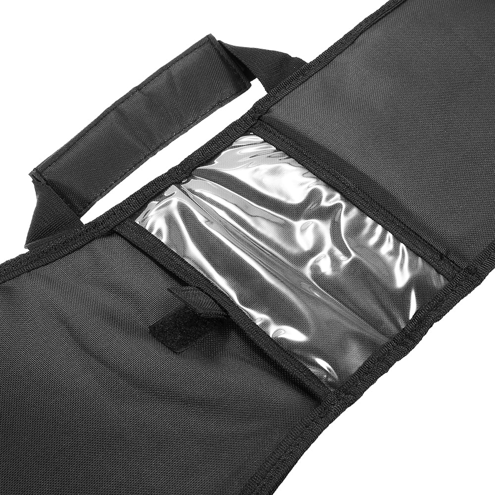 Black/Blue Padded Kayak Paddle Bag with Removable Shoulder Strap X94893