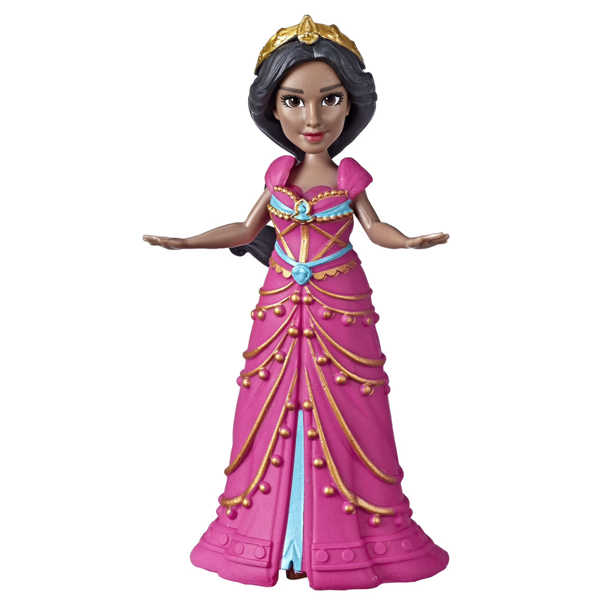 Princess Jasmine Small Doll in Pink Dress T7956