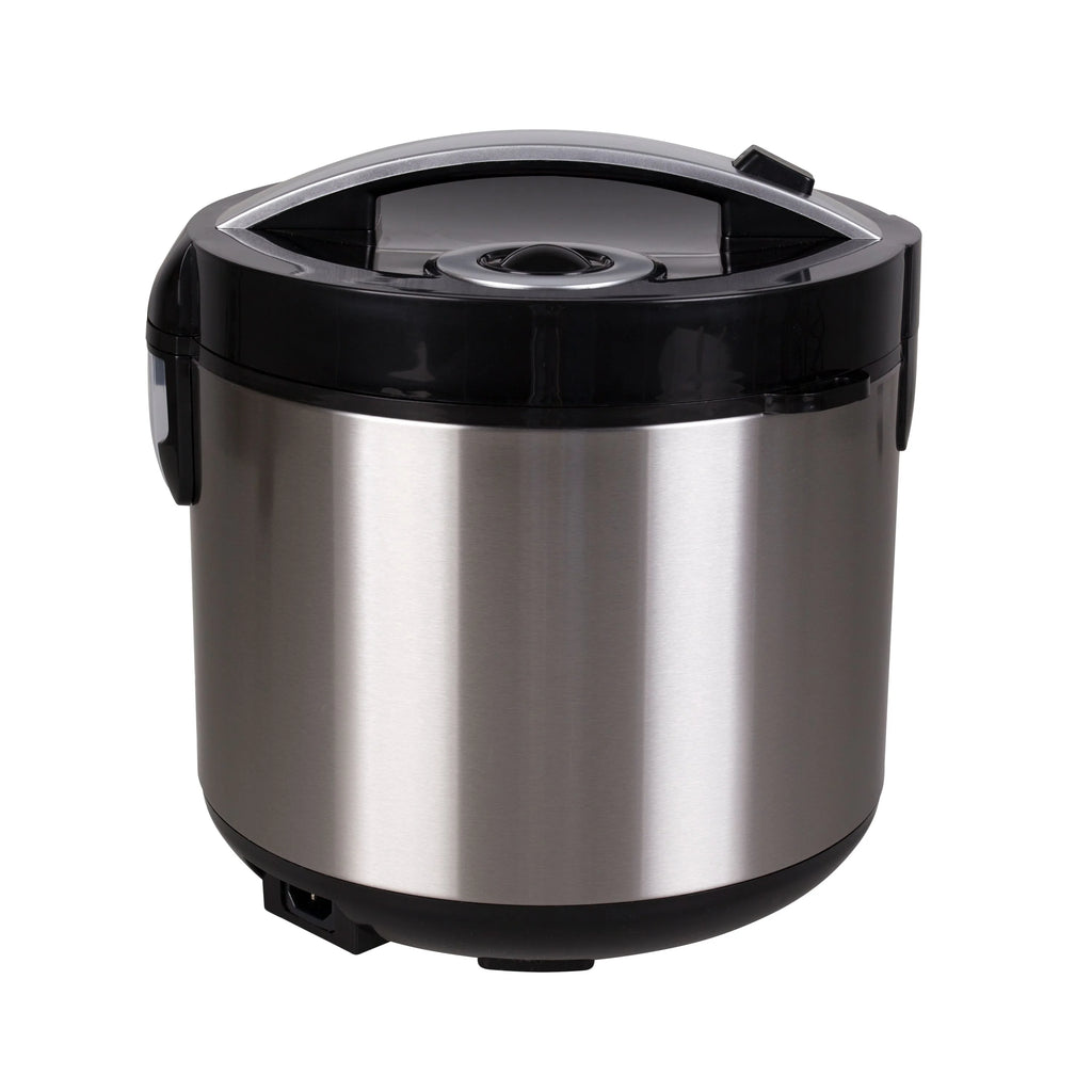 20-Cup Stainless Steel Digital Rice Cooker & Food Steamer Q319004