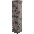 Coffee Faux Pillar Panel Siding P476